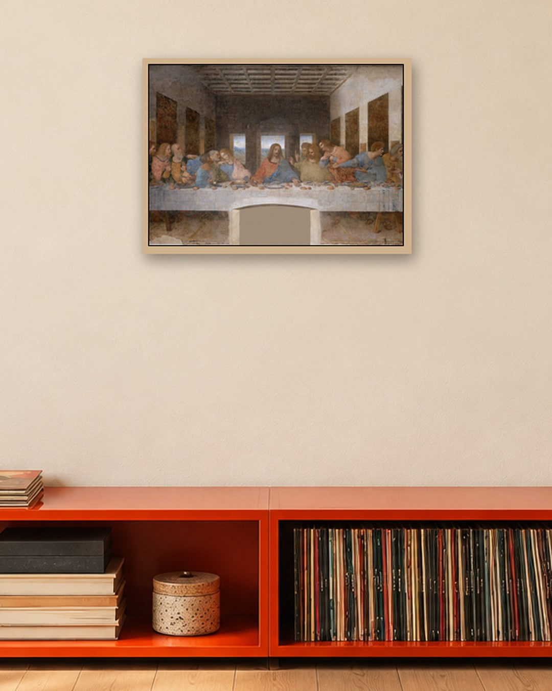 Renaissance Masters - Renaissance Masterpiece No. 238 - oak frame in a room