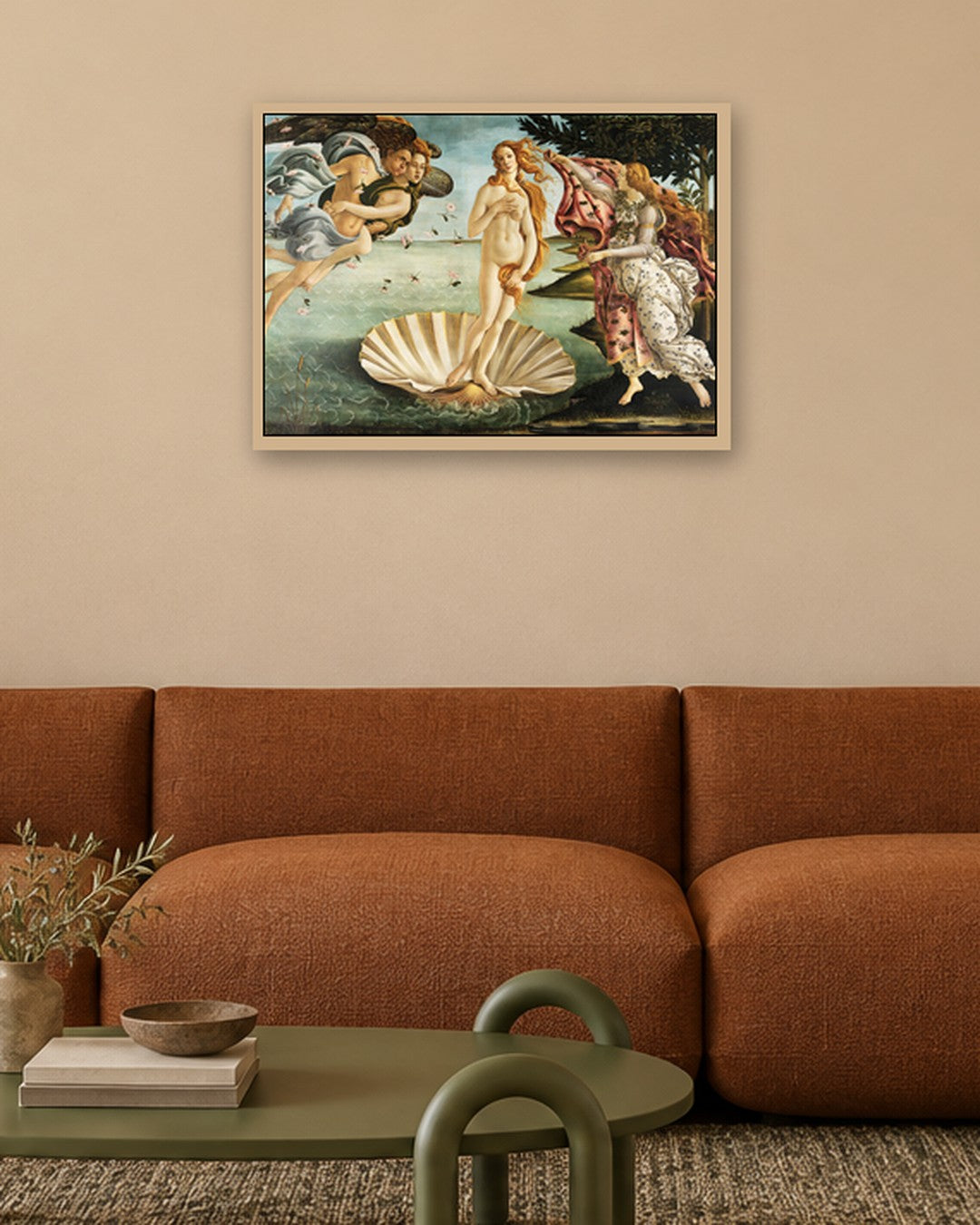 Renaissance Masters - Renaissance Masterpiece No. 213 - oak frame in a room
