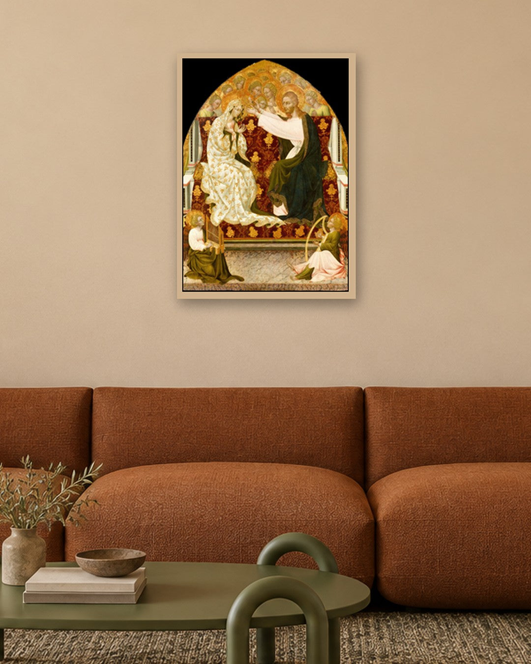 Renaissance Masters - Renaissance Masterpiece No. 399 - oak frame in a room