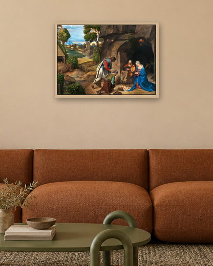 Renaissance Masters - Renaissance Masterpiece No. 287 - oak frame in a room