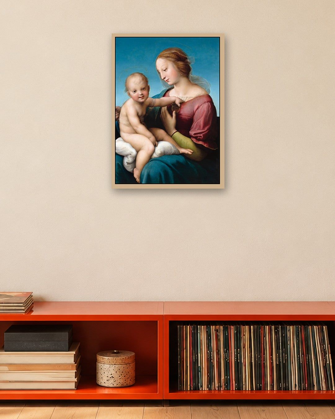 Renaissance Masters - Renaissance Masterpiece No. 340 - oak frame in a room