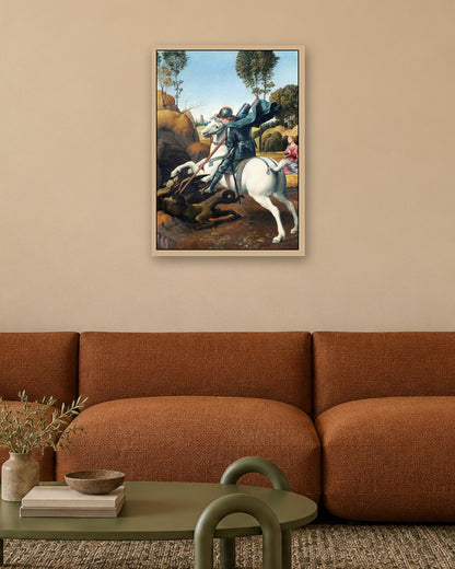 Renaissance Masters - Renaissance Masterpiece No. 303 - oak frame in a room