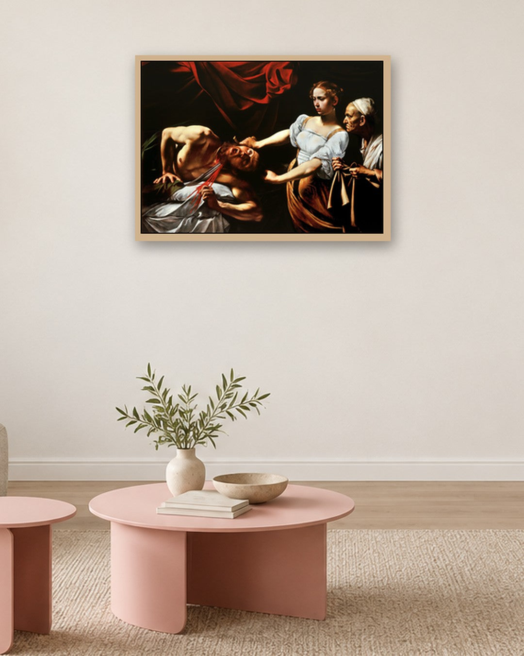 Renaissance Masters - Renaissance Masterpiece No. 345 - oak frame in a room