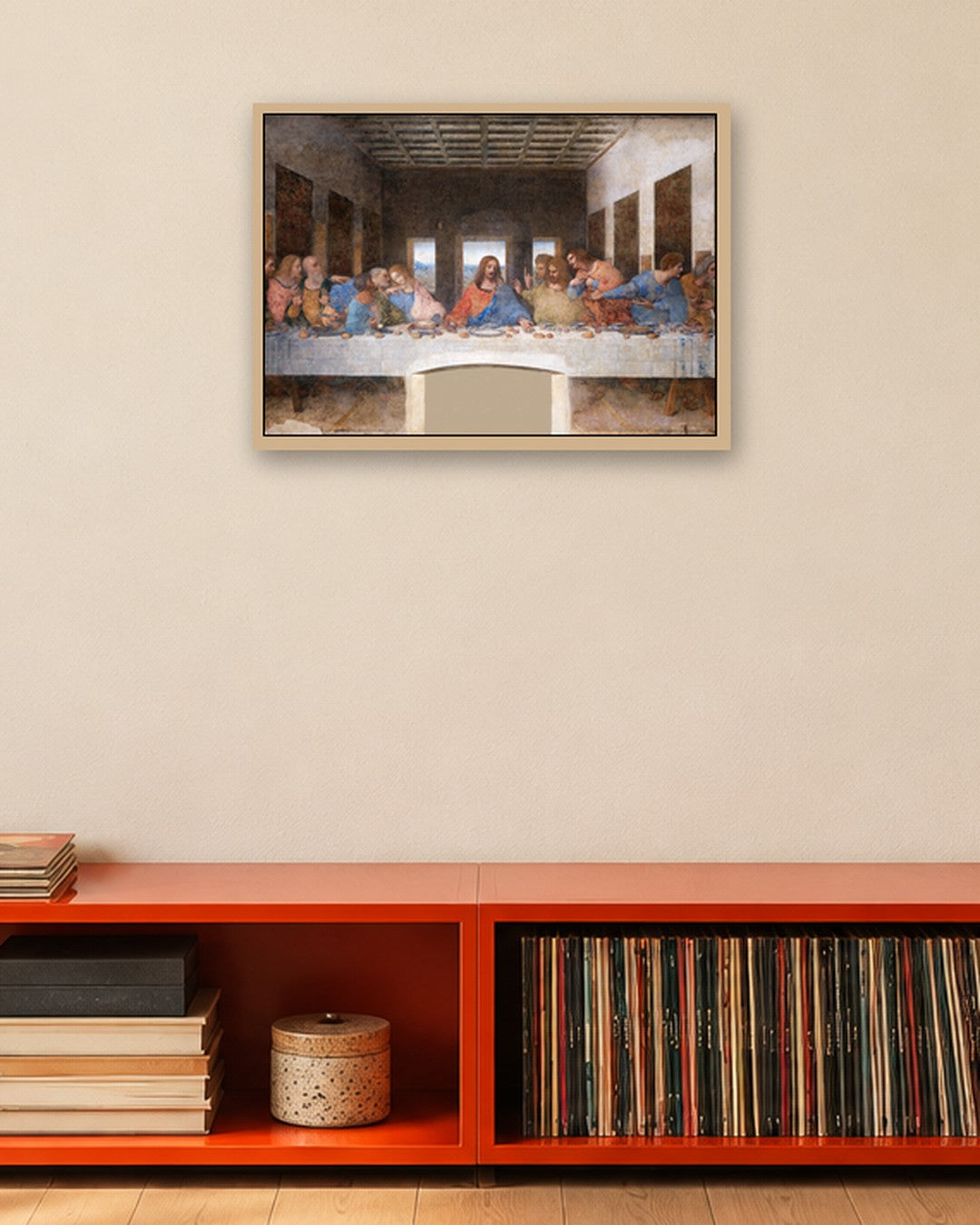 Renaissance Masters - Renaissance Masterpiece No. 342 - oak frame in a room
