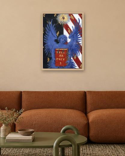 Renaissance Masters - Renaissance Masterpiece No. 67 - oak frame in a room