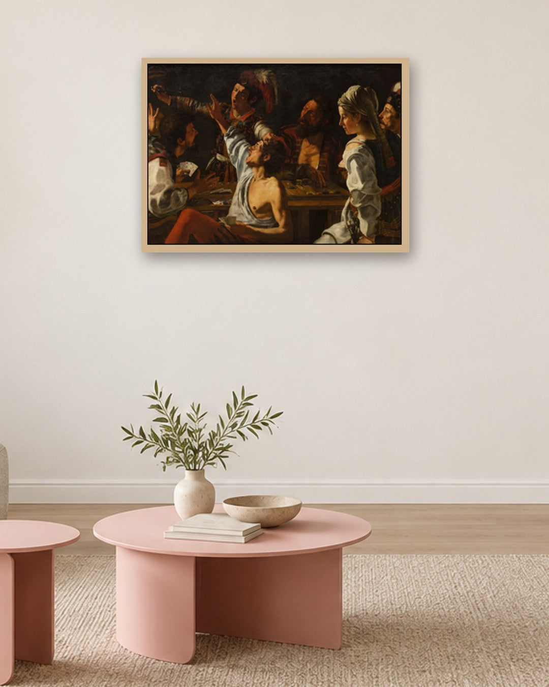 Renaissance Masters - Renaissance Masterpiece No. 188 - oak frame in a room