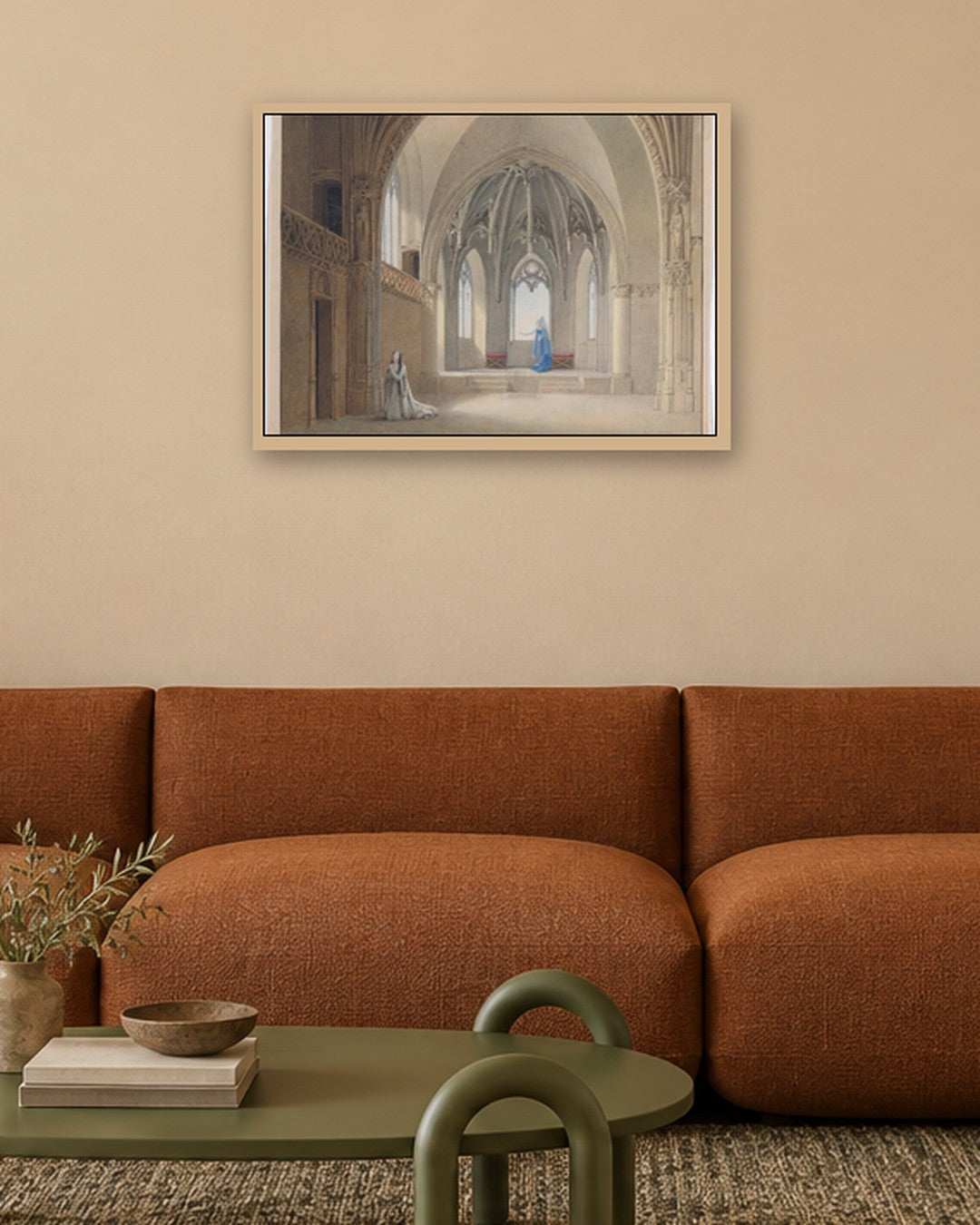 Renaissance Masters - Renaissance Masterpiece No. 149 - oak frame in a room