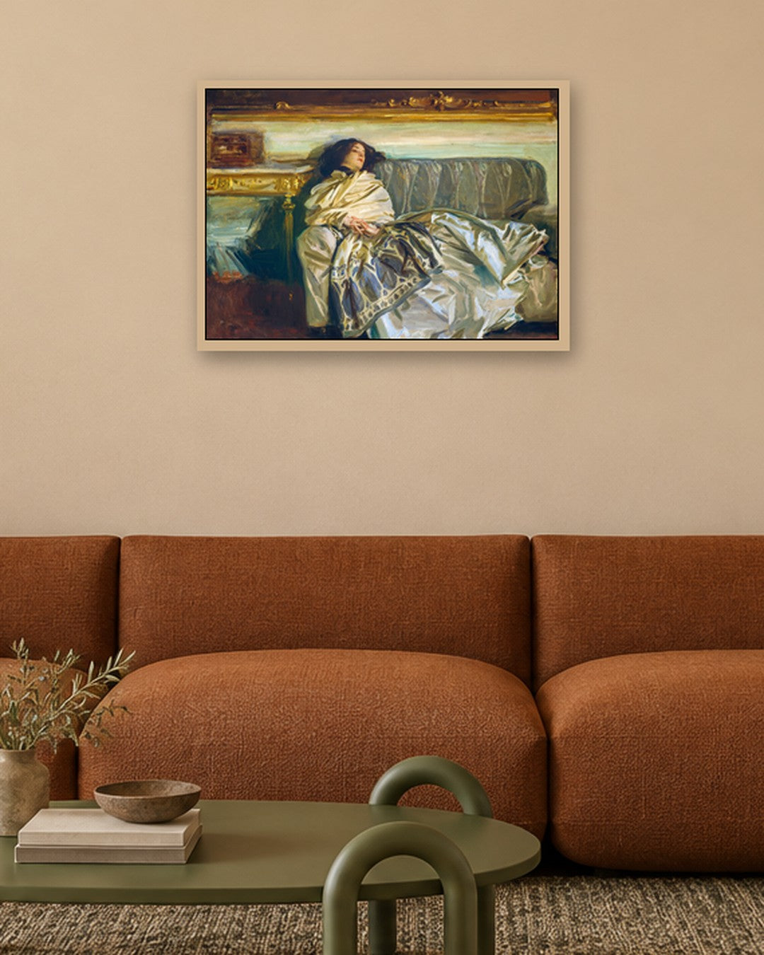 Renaissance Masters - Renaissance Masterpiece No. 366 - oak frame in a room