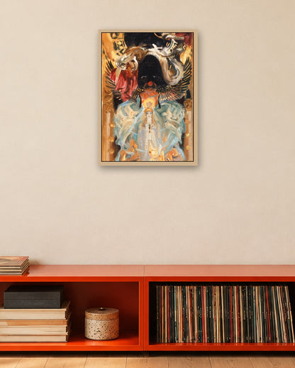 Renaissance Masters - Renaissance Masterpiece No. 367 - oak frame in a room