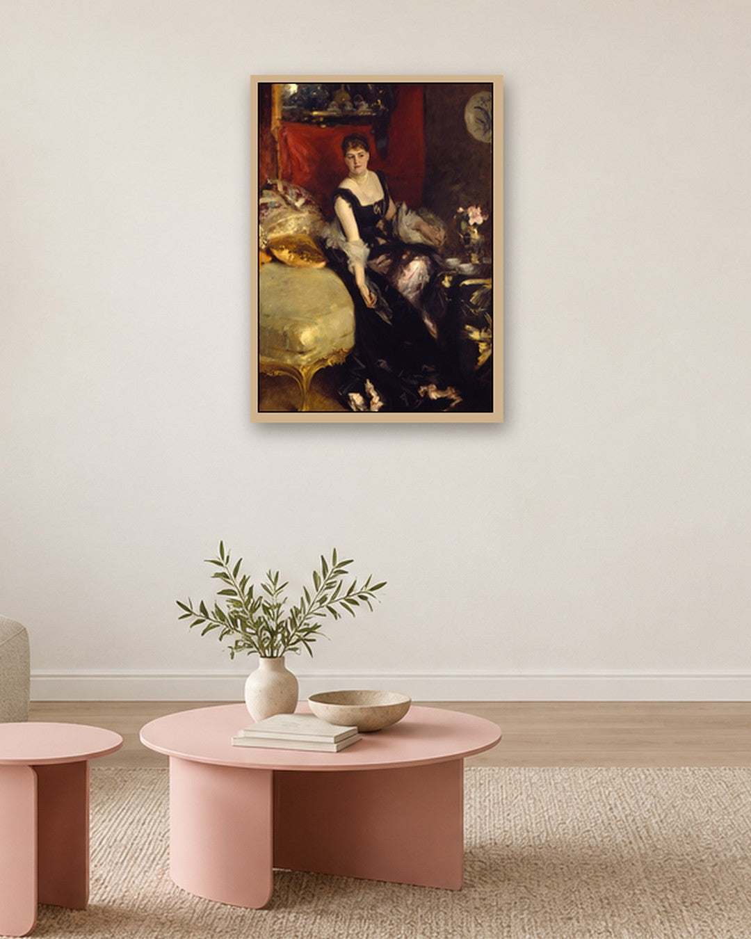 Renaissance Masters - Renaissance Masterpiece No. 176 - oak frame in a room