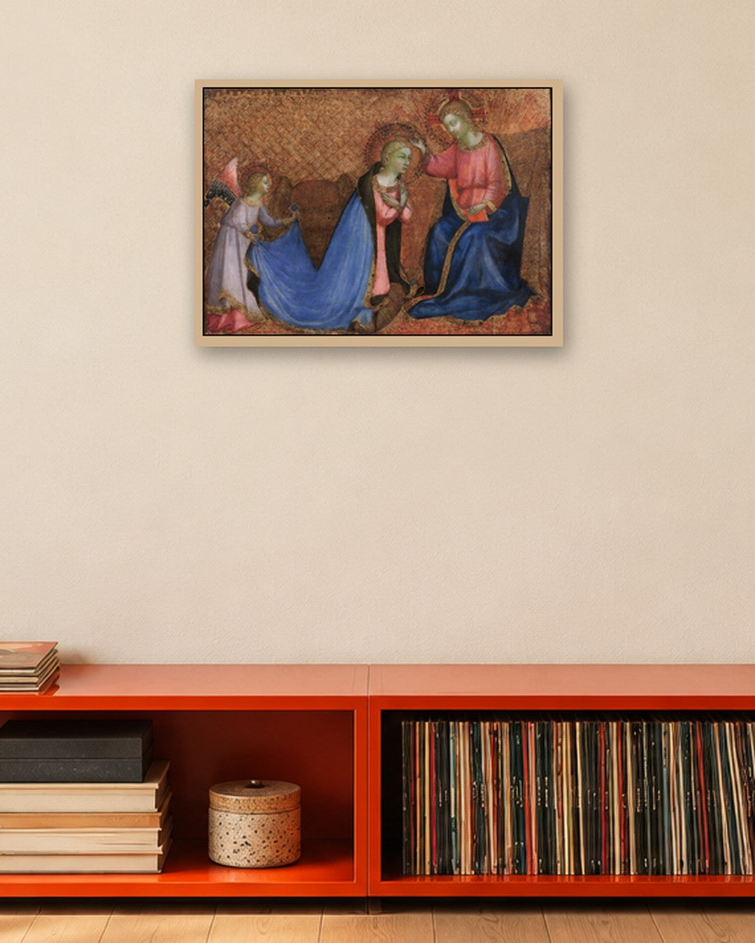 Renaissance Masters - Renaissance Masterpiece No. 409 - oak frame in a room