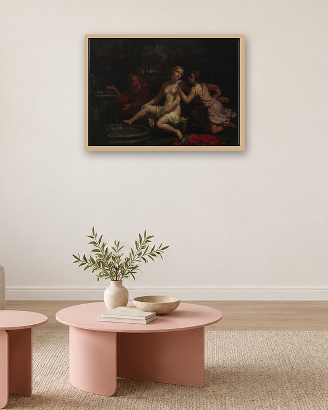Renaissance Masters - Renaissance Masterpiece No. 44 - oak frame in a room