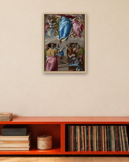 Renaissance Masters - Renaissance Masterpiece No. 186 - oak frame in a room