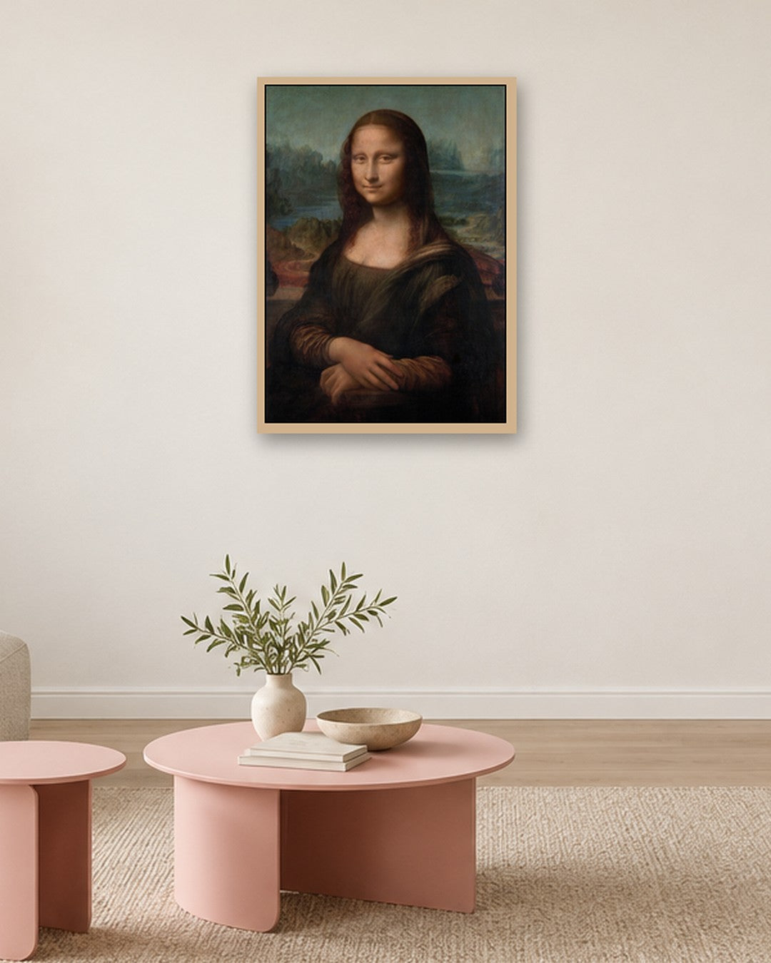 Renaissance Masters - Renaissance Masterpiece No. 344 - oak frame in a room