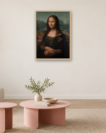 Renaissance Masters - Renaissance Masterpiece No. 344 - oak frame in a room