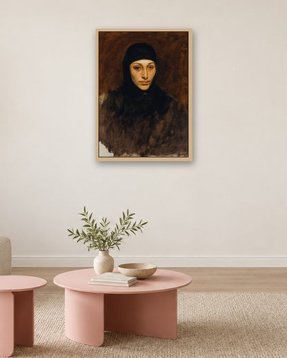 Renaissance Masters - Renaissance Masterpiece No. 360 - oak frame in a room