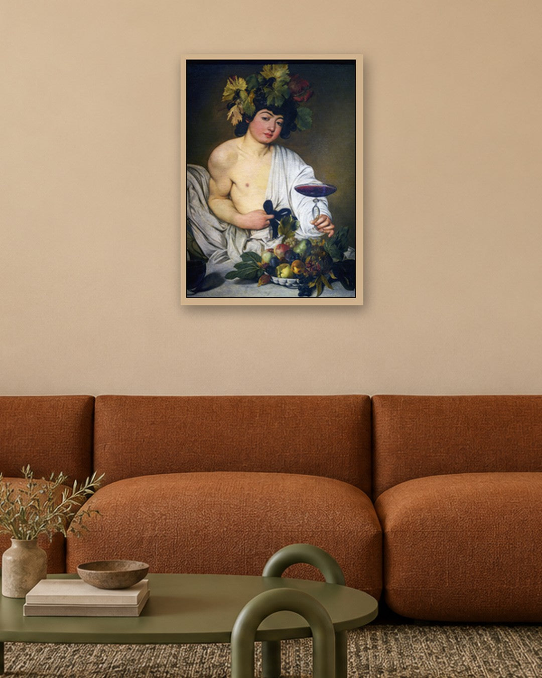 Renaissance Masters - Renaissance Masterpiece No. 258 - oak frame in a room