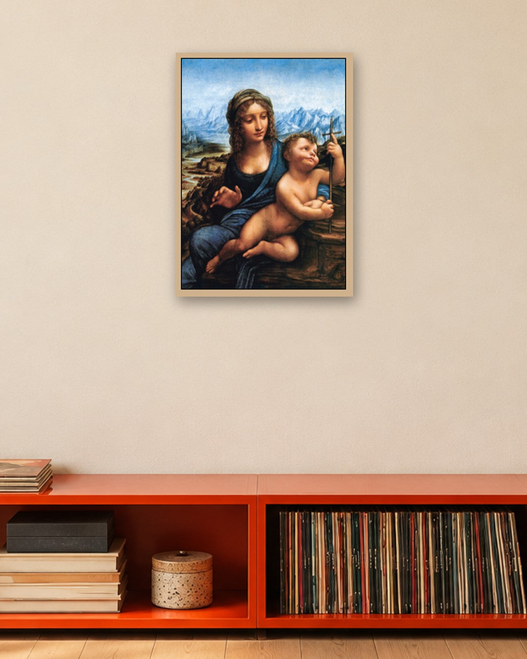 Renaissance Masters - Renaissance Masterpiece No. 314 - oak frame in a room