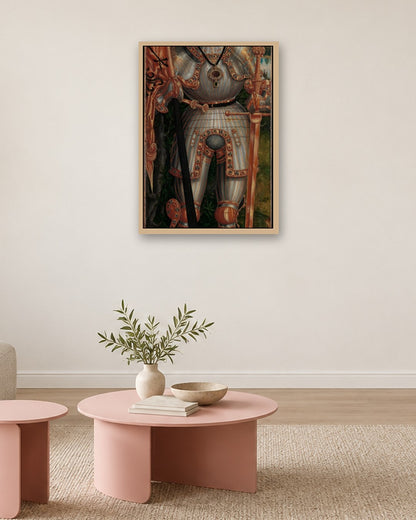Renaissance Masters - Renaissance Masterpiece No. 147 - oak frame in a room