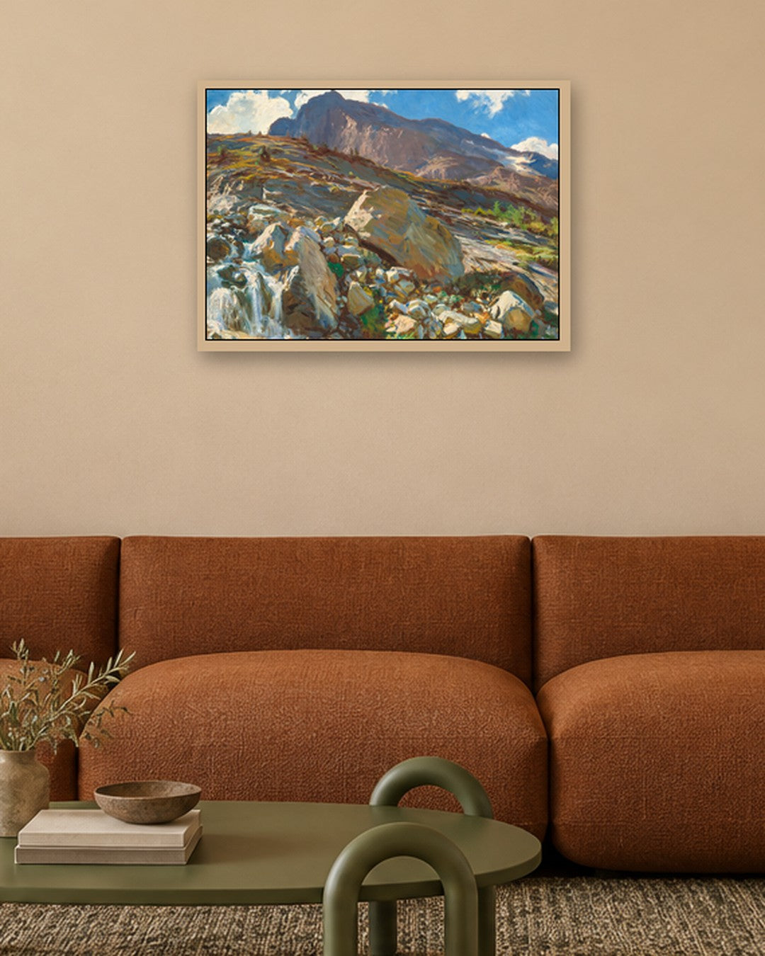 Renaissance Masters - Renaissance Masterpiece No. 359 - oak frame in a room