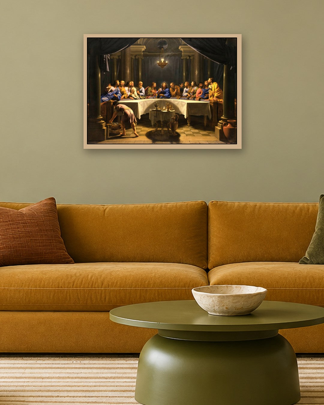 Renaissance Masters - Renaissance Masterpiece No. 403 - oak frame in a room