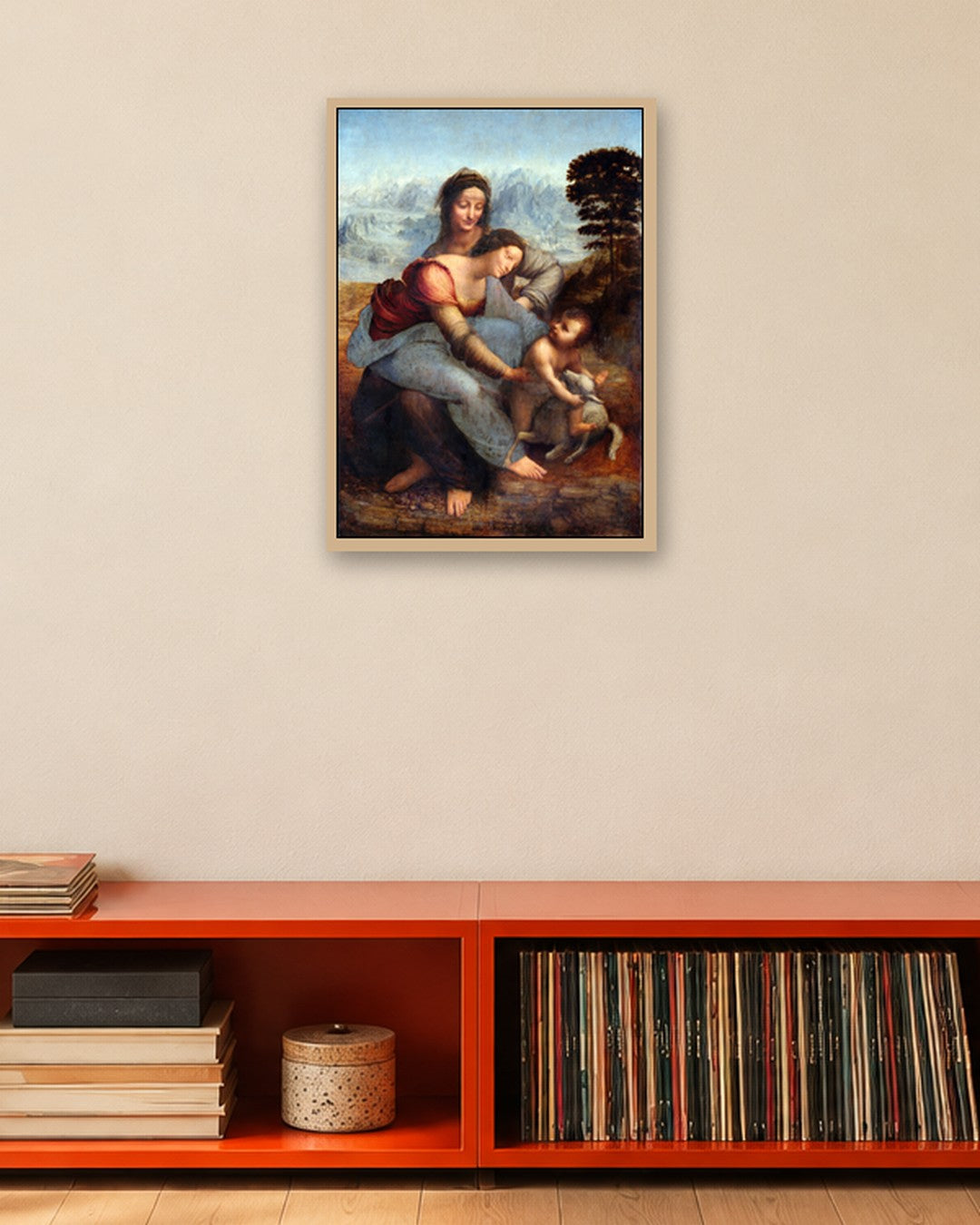 Renaissance Masters - Renaissance Masterpiece No. 338 - oak frame in a room