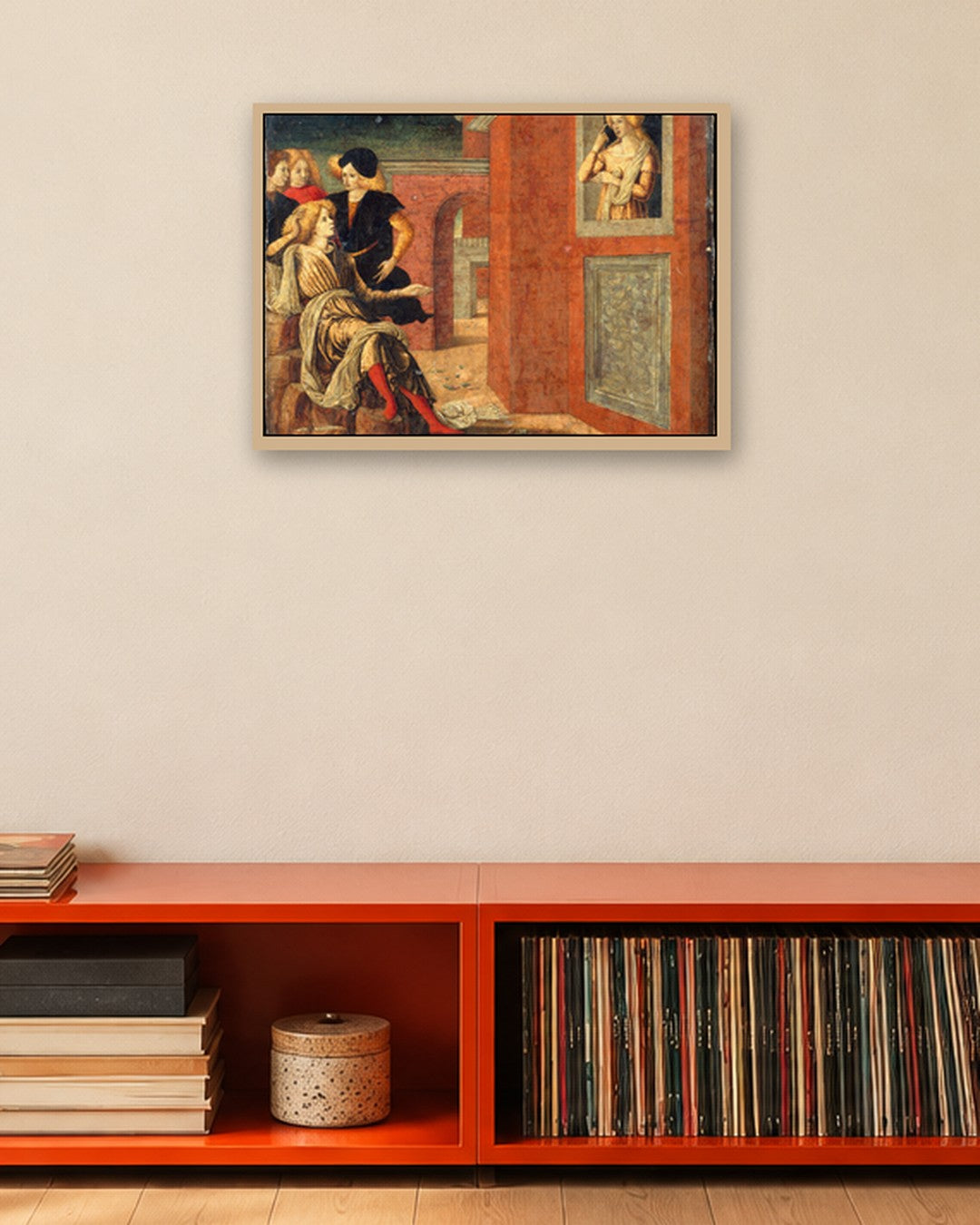 Renaissance Masters - Renaissance Masterpiece No. 136 - oak frame in a room