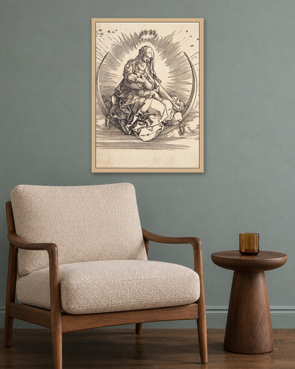 Renaissance Masters - Renaissance Masterpiece No. 194 - oak frame in a room