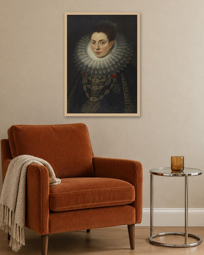 Renaissance Masters - Renaissance Masterpiece No. 72 - oak frame in a room