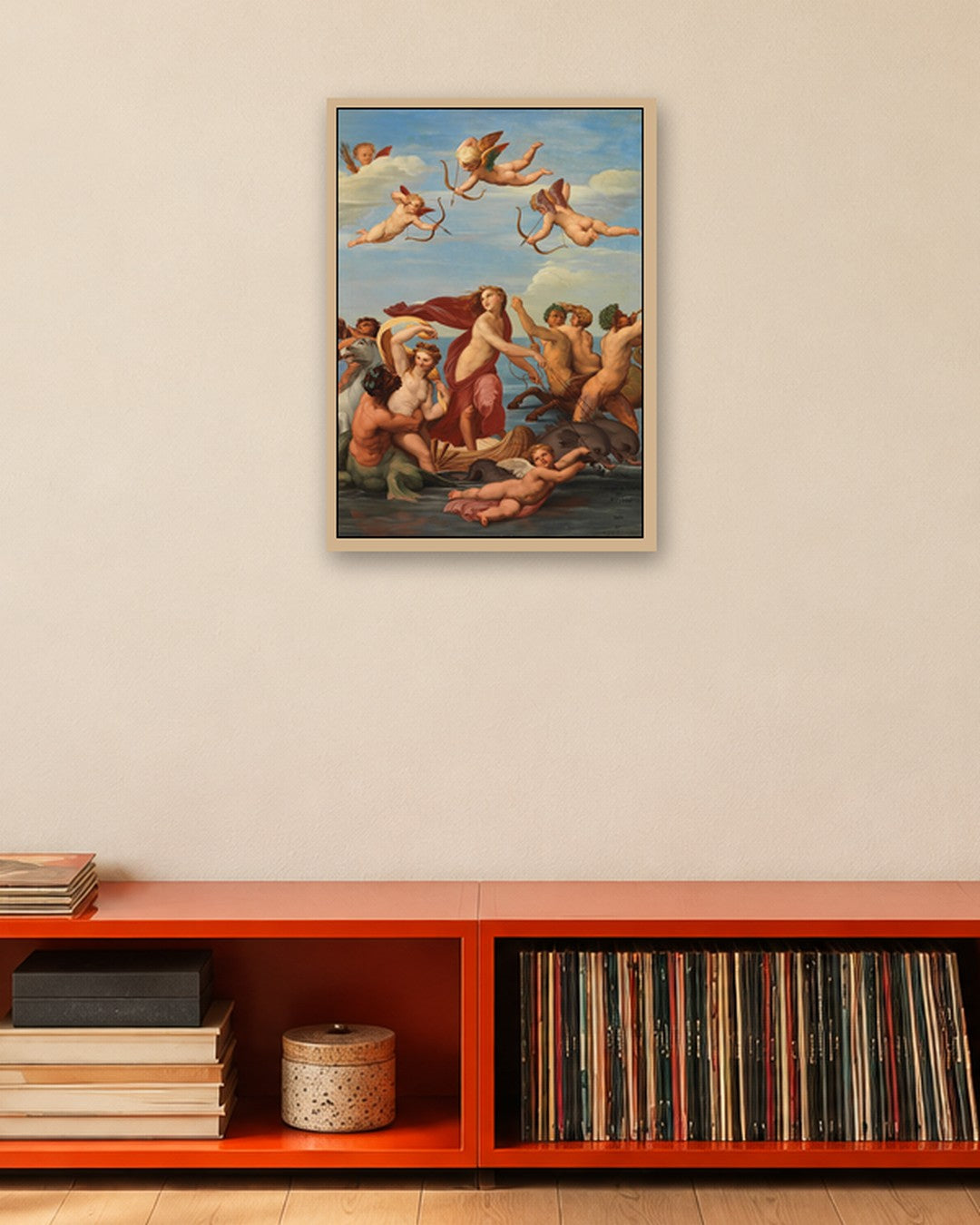 Renaissance Masters - Renaissance Masterpiece No. 204 - oak frame in a room