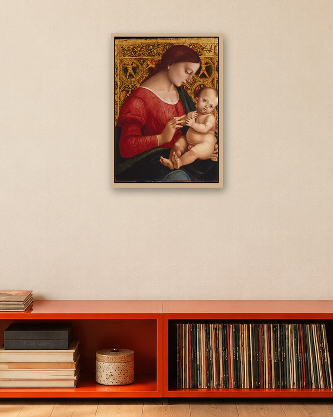Renaissance Masters - Renaissance Masterpiece No. 152 - oak frame in a room