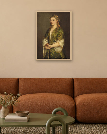 Renaissance Masters - Renaissance Masterpiece No. 220 - oak frame in a room