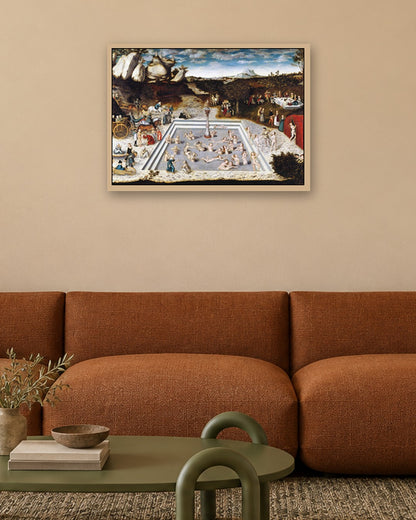 Renaissance Masters - Renaissance Masterpiece No. 275 - oak frame in a room