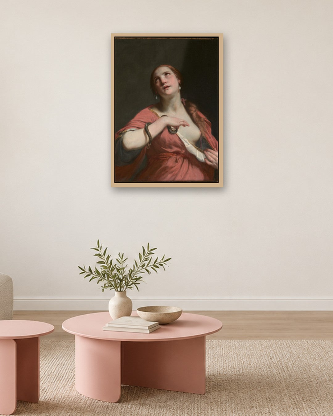 Renaissance Masters - Renaissance Masterpiece No. 148 - oak frame in a room