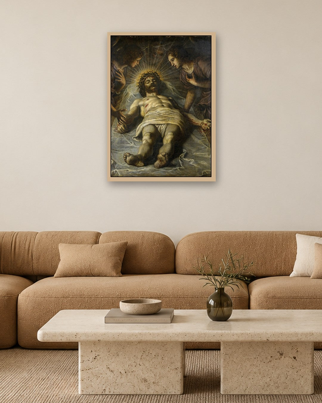Renaissance Masters - Renaissance Masterpiece No. 417 - oak frame in a room