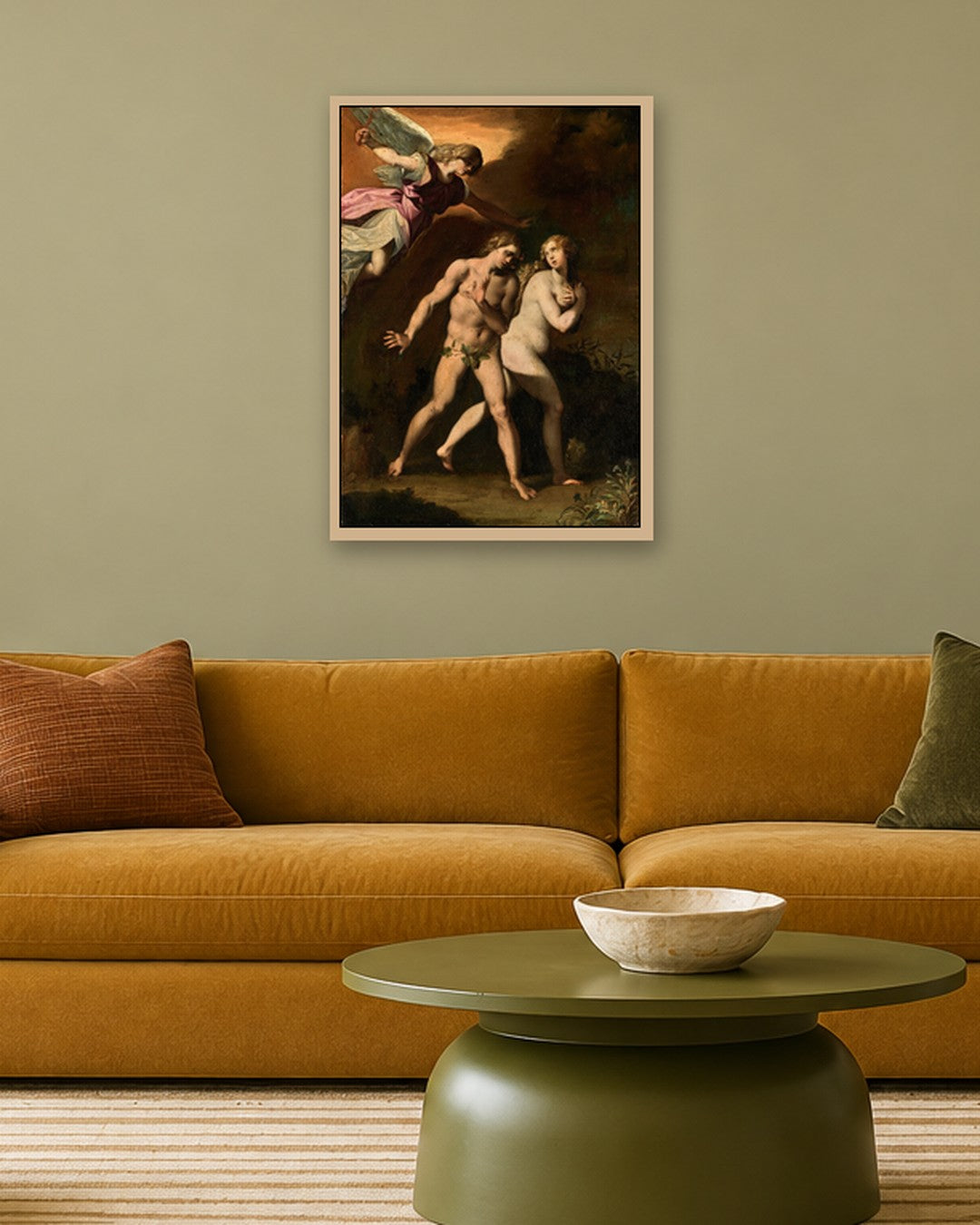 Renaissance Masters - Renaissance Masterpiece No. 389 - oak frame in a room