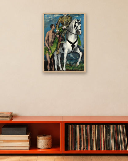 Renaissance Masters - Renaissance Masterpiece No. 225 - oak frame in a room