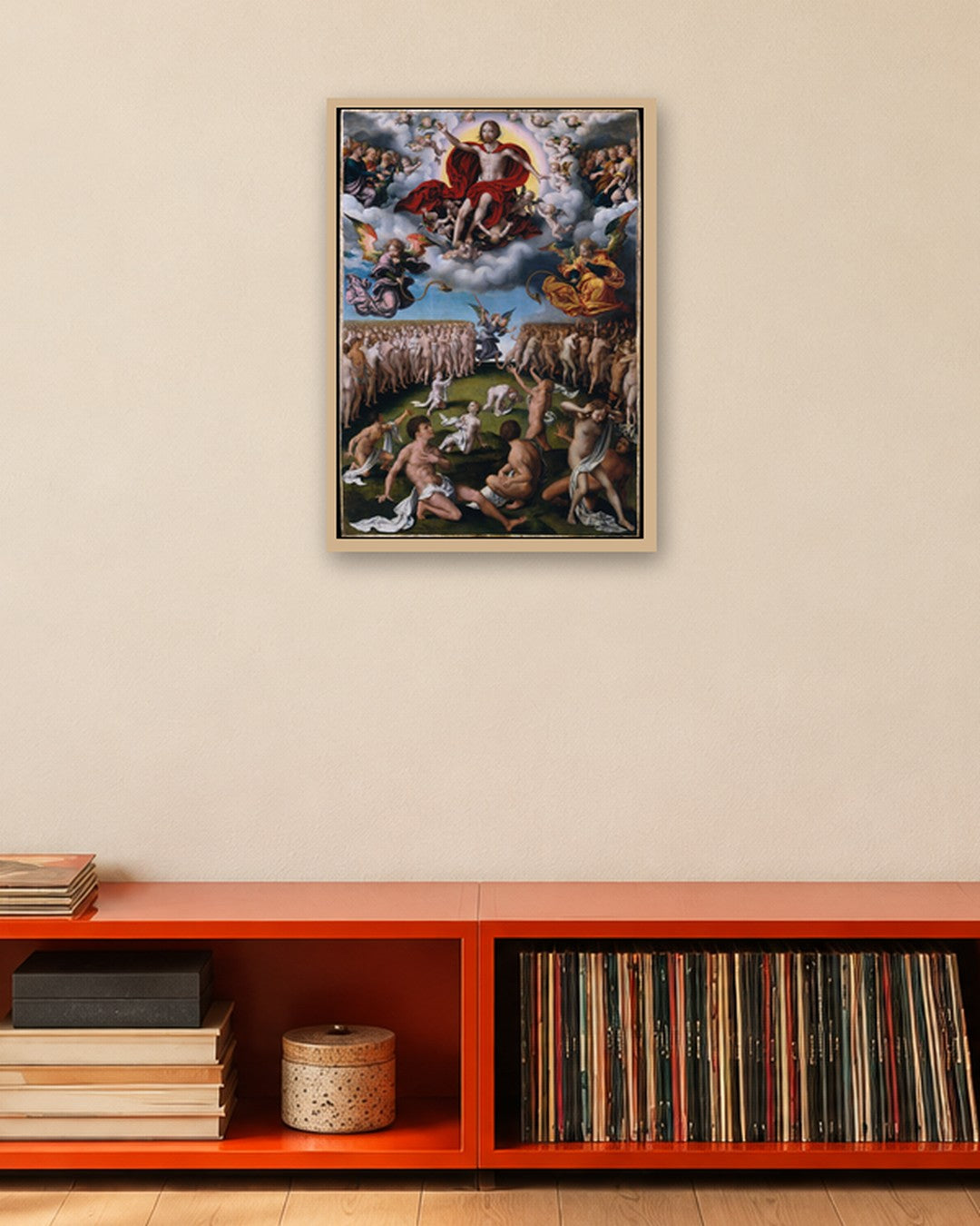 Renaissance Masters - Renaissance Masterpiece No. 154 - oak frame in a room