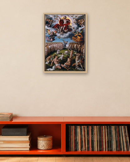 Renaissance Masters - Renaissance Masterpiece No. 154 - oak frame in a room