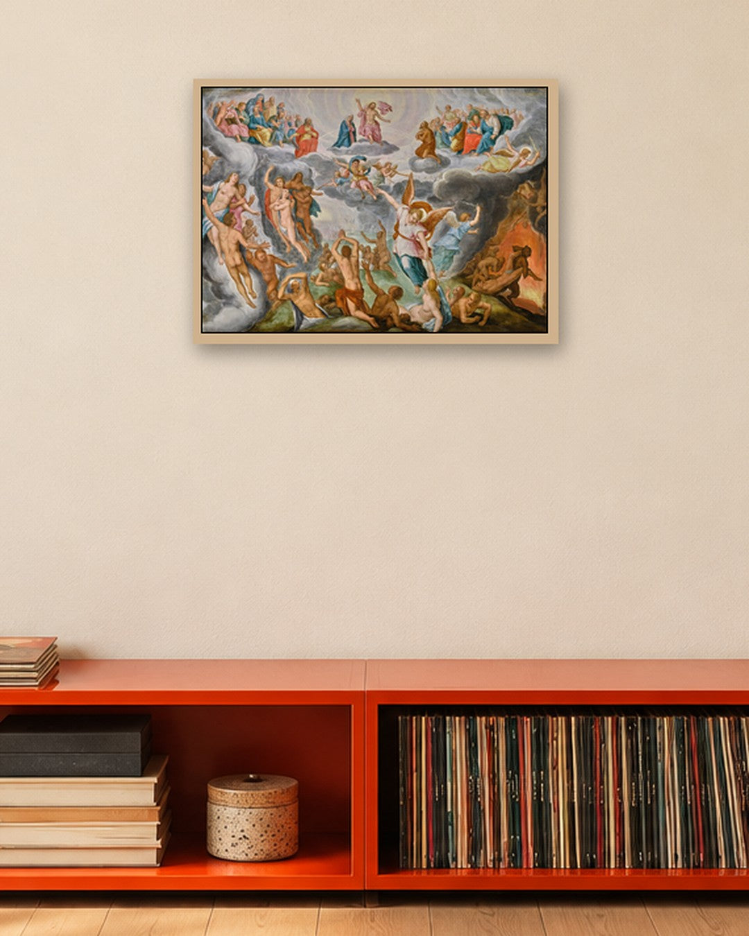 Renaissance Masters - Renaissance Masterpiece No. 396 - oak frame in a room