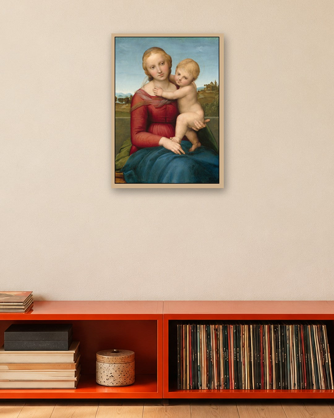 Renaissance Masters - Renaissance Masterpiece No. 216 - oak frame in a room