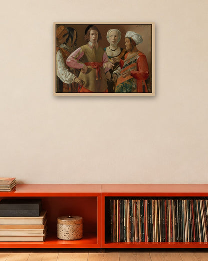 Renaissance Masters - Renaissance Masterpiece No. 162 - oak frame in a room