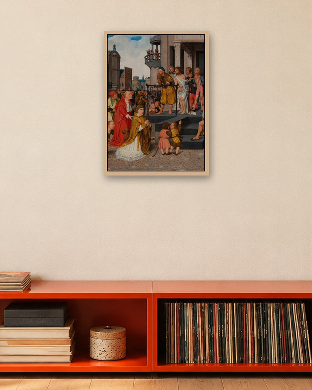 Renaissance Masters - Renaissance Masterpiece No. 201 - oak frame in a room