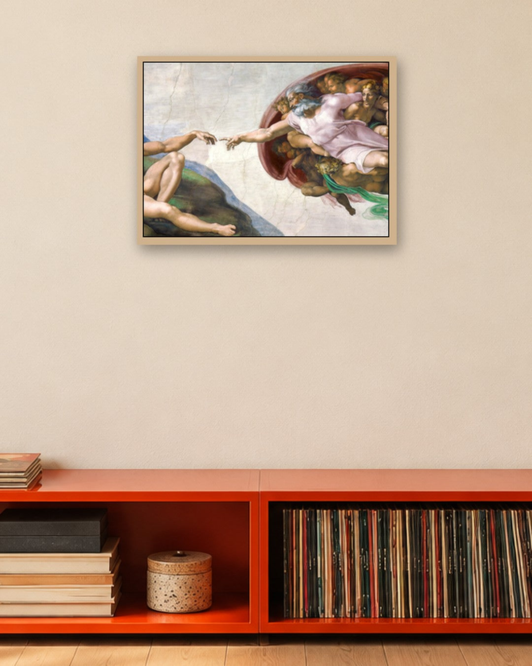 Renaissance Masters - Renaissance Masterpiece No. 295 - oak frame in a room