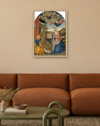 Renaissance Masters - Renaissance Masterpiece No. 221 - oak frame in a room