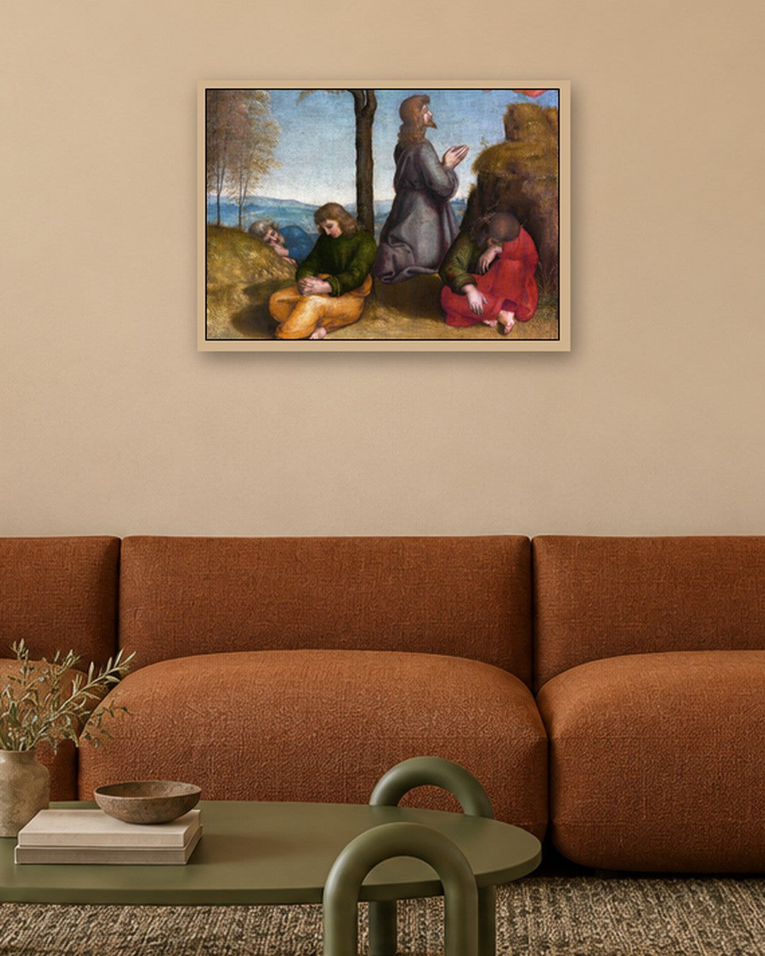 Renaissance Masters - Renaissance Masterpiece No. 308 - oak frame in a room