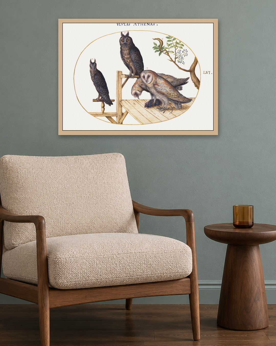 Renaissance Masters - Renaissance Masterpiece No. 348 - oak frame in a room