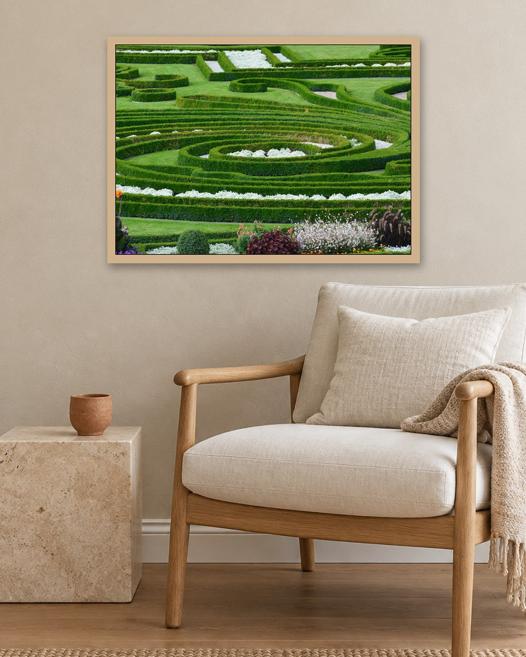 Renaissance Masters - Renaissance Masterpiece No. 265 - oak frame in a room
