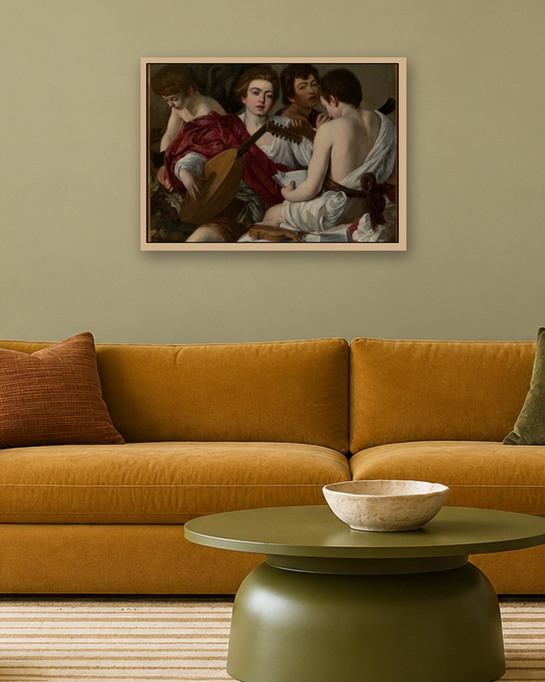 Renaissance Masters - Renaissance Masterpiece No. 174 - oak frame in a room