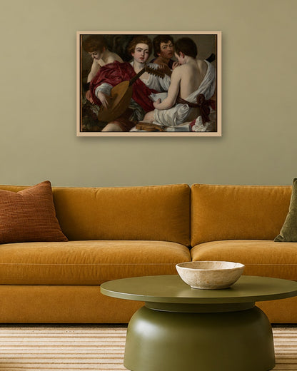 Renaissance Masters - Renaissance Masterpiece No. 174 - oak frame in a room